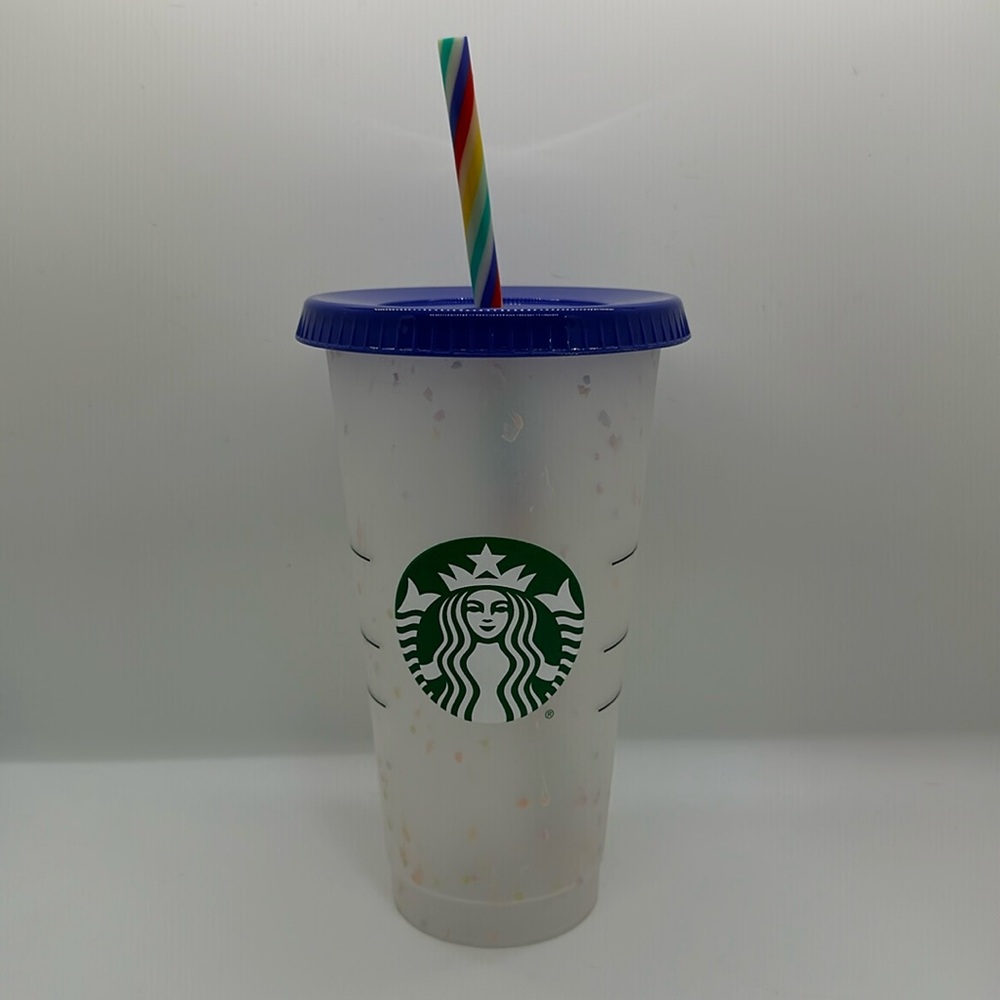 Starbucks PRIDE Color Changing Confetti Cup